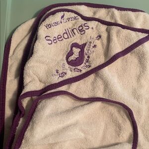 Young Living Seedlings Hooded Towel